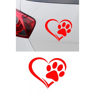 Pati Oto Sticker - Kalpli Pati Araba Sticker - Motor Sticker 15x13cm