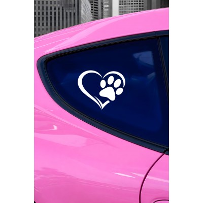 Pati Oto Sticker - Kalpli Pati Araba Sticker - Motor Sticker 15x13cm