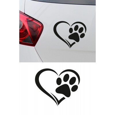 Pati Oto Sticker - Kalpli Pati Araba Sticker - Motor Sticker 15x13cm