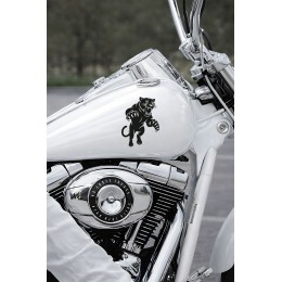 Vahşi Panter Araç Sticker – Oto Motor Kaput Cam Sticker 11x15cm
