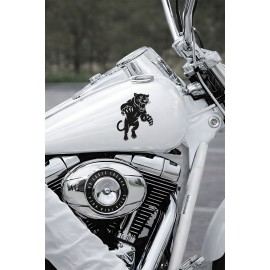 Vahşi Panter Araç Sticker – Oto Motor Kaput Cam Sticker 11x15cm