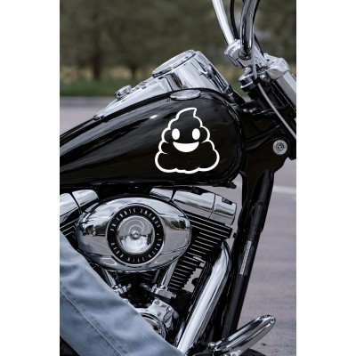 Eğlenceli Emoji Oto Sticker - Komik Araba Sticker - Araç Aksesuar 15x15cm