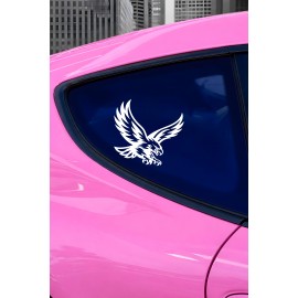 Kartal Oto Sticker - Güçlü Kartal Sticker - Araba Motor Sticker 15x14cm