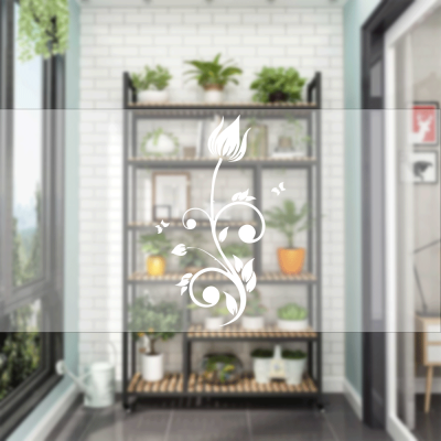 Kişiye Çiçekçilere Özel Lale Sticker Yapıştırma