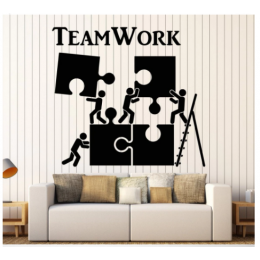 Team Work Duvar Sticker