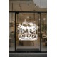 Pancake Kafe Vinil Sticker – Çikolata Oreo Lotus Bueno – Cam Vitrin Çıkartması – Pastane Sticker