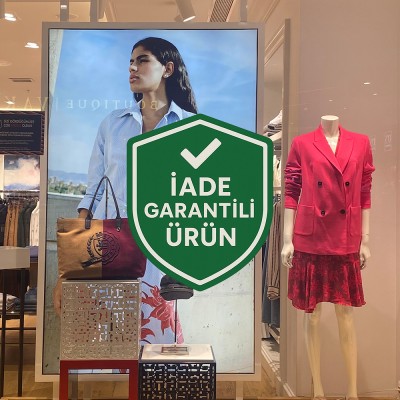 İade Garantili Ürün Vitrin Stickerı – Güven Veren Cam Etiketi