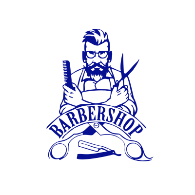 Kişiye Berberlere Özel Usta Berber Sticker Yapıştırma
