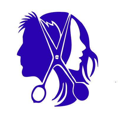 Kişiye Berberlere Özel Kadın Ve Erkek Silüeti Sticker Yapıştırma