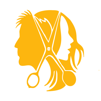 Kişiye Berberlere Özel Kadın Ve Erkek Silüeti Sticker Yapıştırma