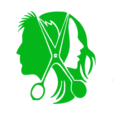 Kişiye Berberlere Özel Kadın Ve Erkek Silüeti Sticker Yapıştırma