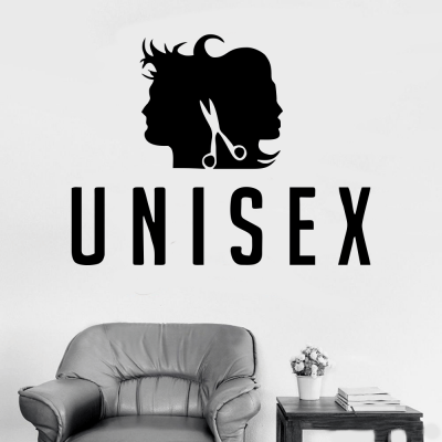 Kişiye Berberlere Özel Unisex Sticker Yapıştırma