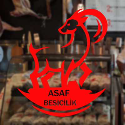 Kasap Ve Steak Houselara Özel Firma Asaf Besicilik Sticker Yapıştırma