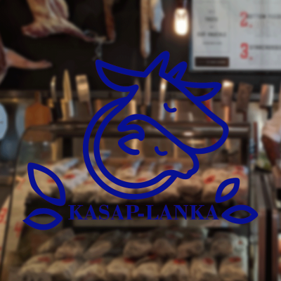 Kasap Ve Steak Houselara Özel Firma Kasap-Lanka Sticker Yapıştırma
