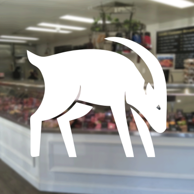 Kasap Ve Steak Houselara Özel Oğlak Sticker Yapıştırma