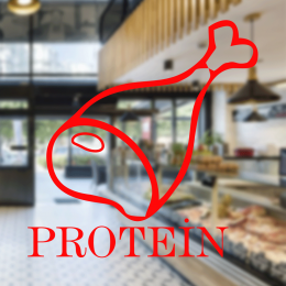 Kasap Ve Steak Houselara Özel Protein Sticker Yapıştırma