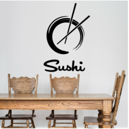 Sushi Duvar Stickerı