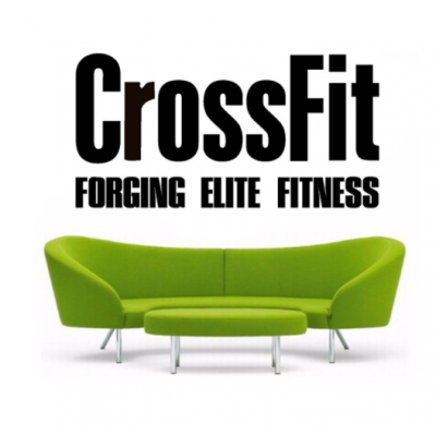 Crossfit Yazısı Spor Salonu Duvar Stickerı