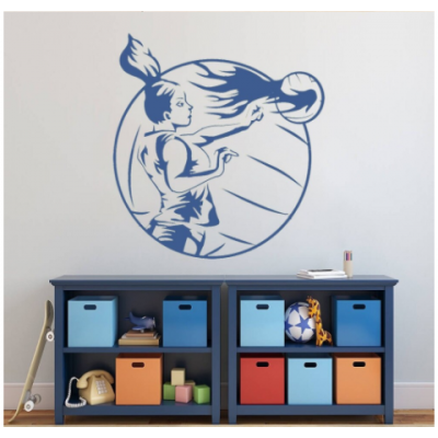 Spor Salonlarına Özel Filenin Sultanları Yazısı Cam Vitrin Sticker Yapıştırma