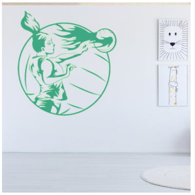 Spor Salonlarına Özel Filenin Sultanları Yazısı Cam Vitrin Sticker Yapıştırma