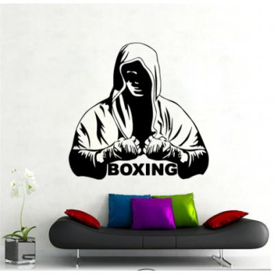 Boxing Yazısı Spor Salonu Duvar Stickerı
