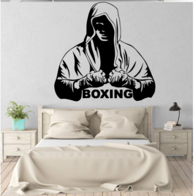 Boxing Yazısı Spor Salonu Duvar Stickerı