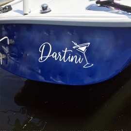 Kişiye ve Tekneye Boatlara Özel /Dastini / İsim tekne stickerı