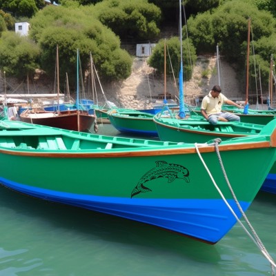 Yunus Tekne Sticker, Vinil Sticker, Tekne Sticker 