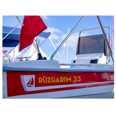 Kişiye ve Tekneye Özel İsim Sticker