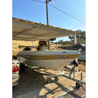 Kişiye Özel Nurdil 01 Tekne Sticker, Vinyl Sticker, Boat Sticker (Set 2 adet Sağ Sol 55x12 2adet 35x10cm Olacak Şekilde) 