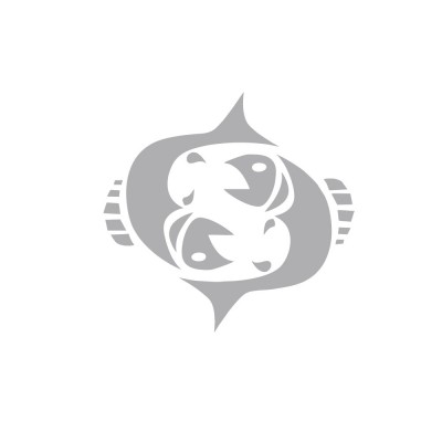 Kişiye Tekneye Yatlara Özel Balık Burcu Logo Yazısı Sticker Yapıştırma 