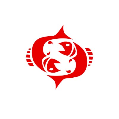 Kişiye Tekneye Yatlara Özel Balık Burcu Logo Yazısı Sticker Yapıştırma 