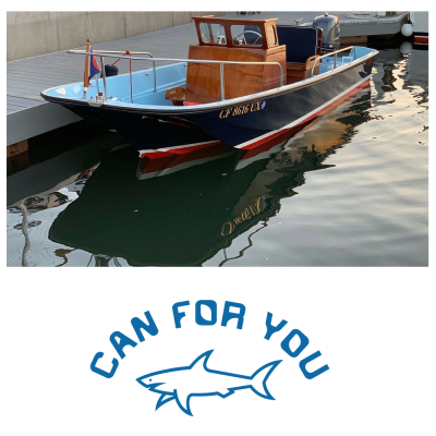 Kişiye Tekneye Özel  Can Four You  Yazısı ve Sticker Yapıştırma 