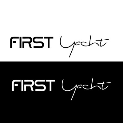 Kişiye Tekneye Yatlara Özel Fırst Yacth Logo Yazısı Sticker Yapıştırma