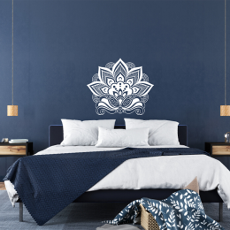 Mandala Lotus Duvar Stickerı