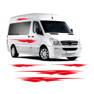 Karavan vinil grafik çıkartmaları karavan sticker