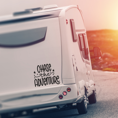 Chase Adventure Karavan - Araç Sticker Yapıştırma