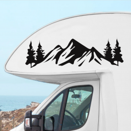 Dağ Karavan- Araç Sticker Yapıştırma