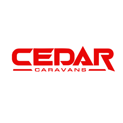 Kişiye Karavana Özel Cedar Caravans Sticker Yapıştırma İki Adet