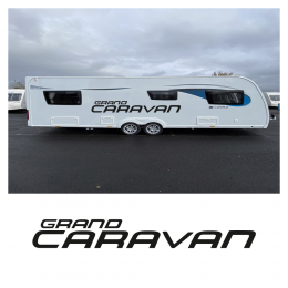 Kişiye Karavana Grand Caravan Sticker Yapıştırma İki Adet