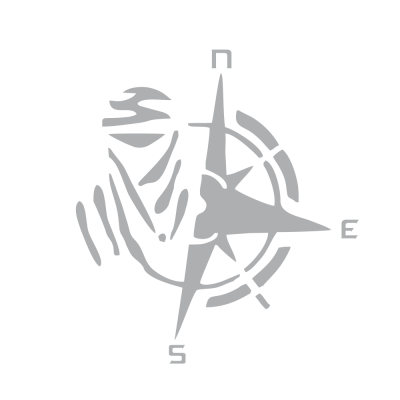 Kişiye Karavana Özel Dakar Pusula Sticker Yapıştırma İki Adet