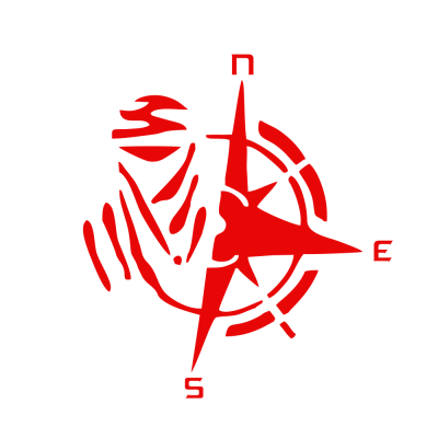 Kişiye Karavana Özel Dakar Pusula Sticker Yapıştırma İki Adet