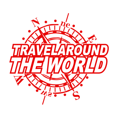 Kişiye Karavana Özel Travel Around The World Sticker Yapıştırma