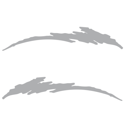 Kişiye Karavana Özel Efekli Dalga Sticker Yapıştırma 150x65