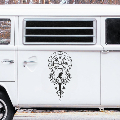 Vegvisir Karavan - Araç Sticker Yapıştırma