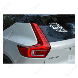 Aslan Başı Araba/Araç Stickeri