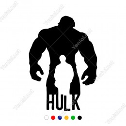 Doktor Bruce Banner Ve Hulk Sticker