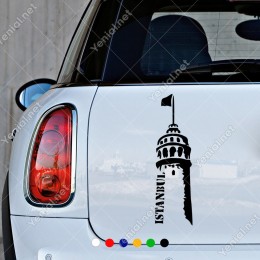 İstanbul Avrupa Galata Kulesi Duvar Sticker