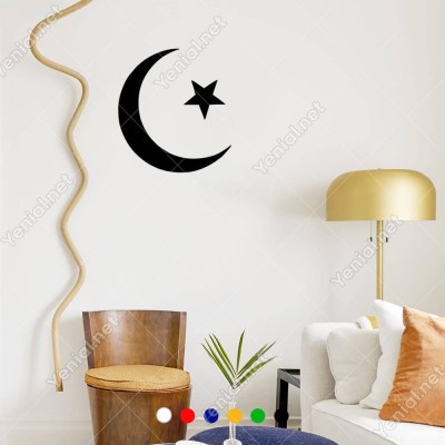 İstanbul ve Ay Ay Yıldız Simgesi Araba Sticker