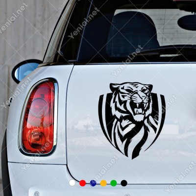King Kral Kükreyen Aslan Modifiye Araba Oto Sticker